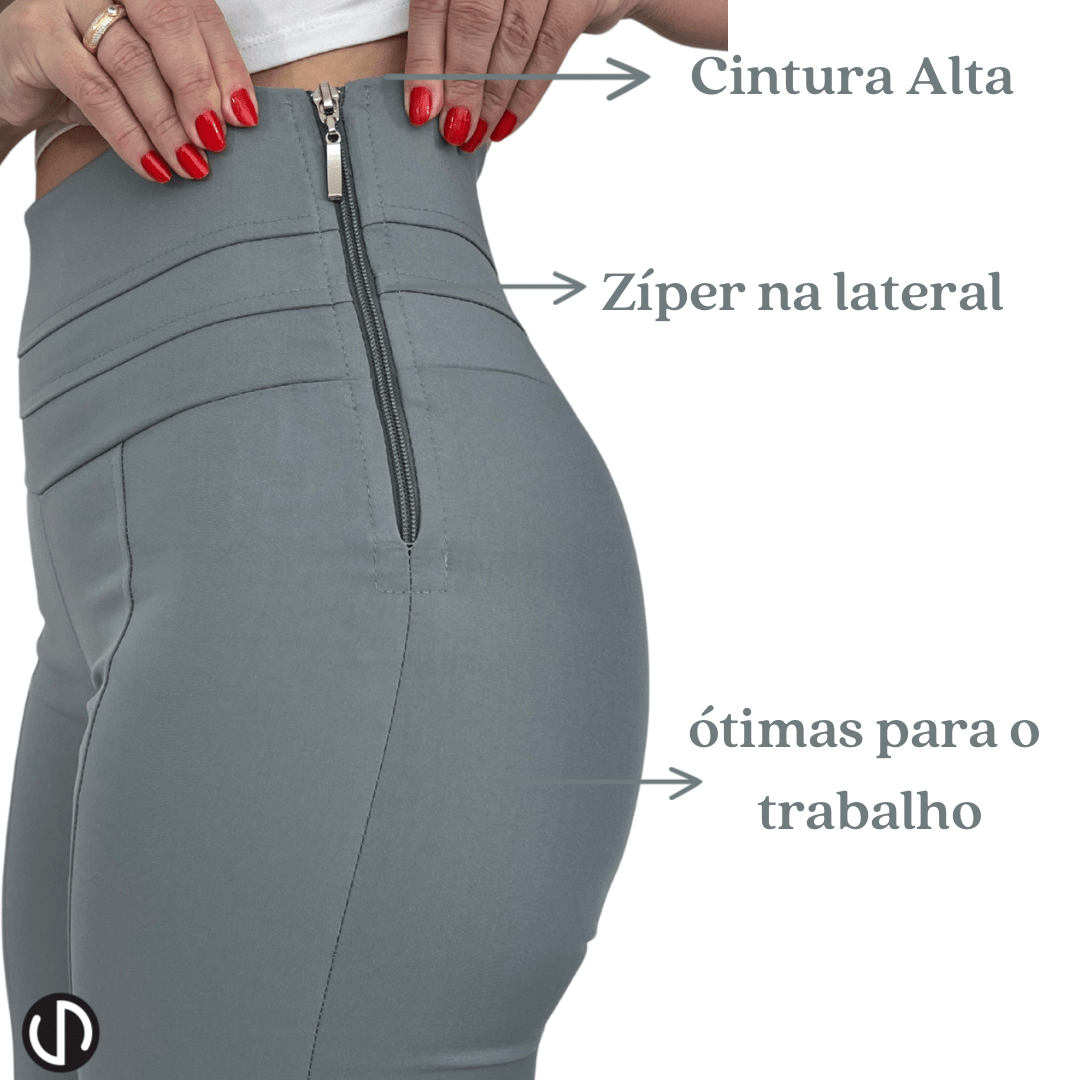 Calça Flare Cintura alta