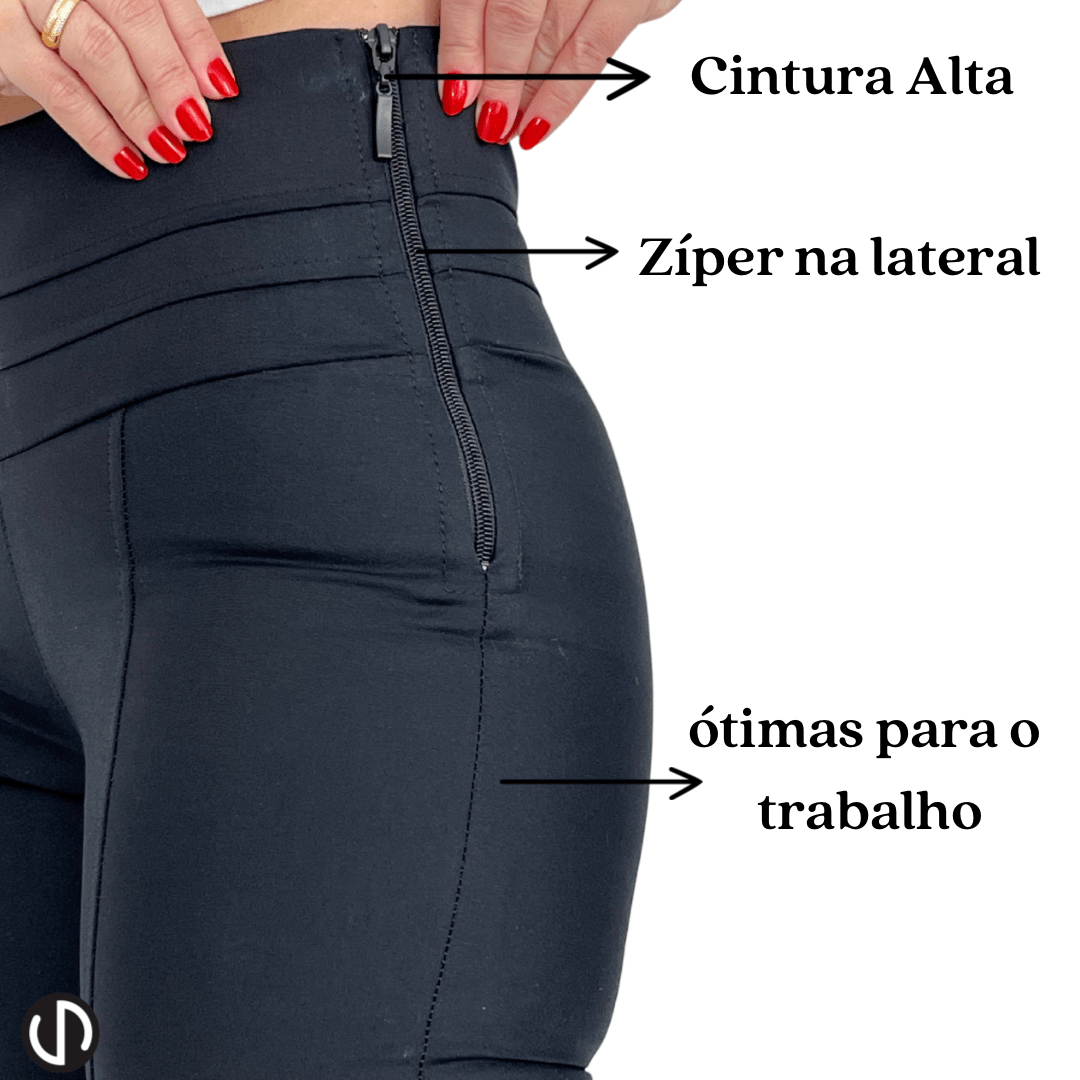 Calça Flare Cintura Alta