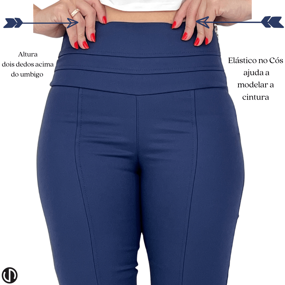 Calça Flare Cintura Alta