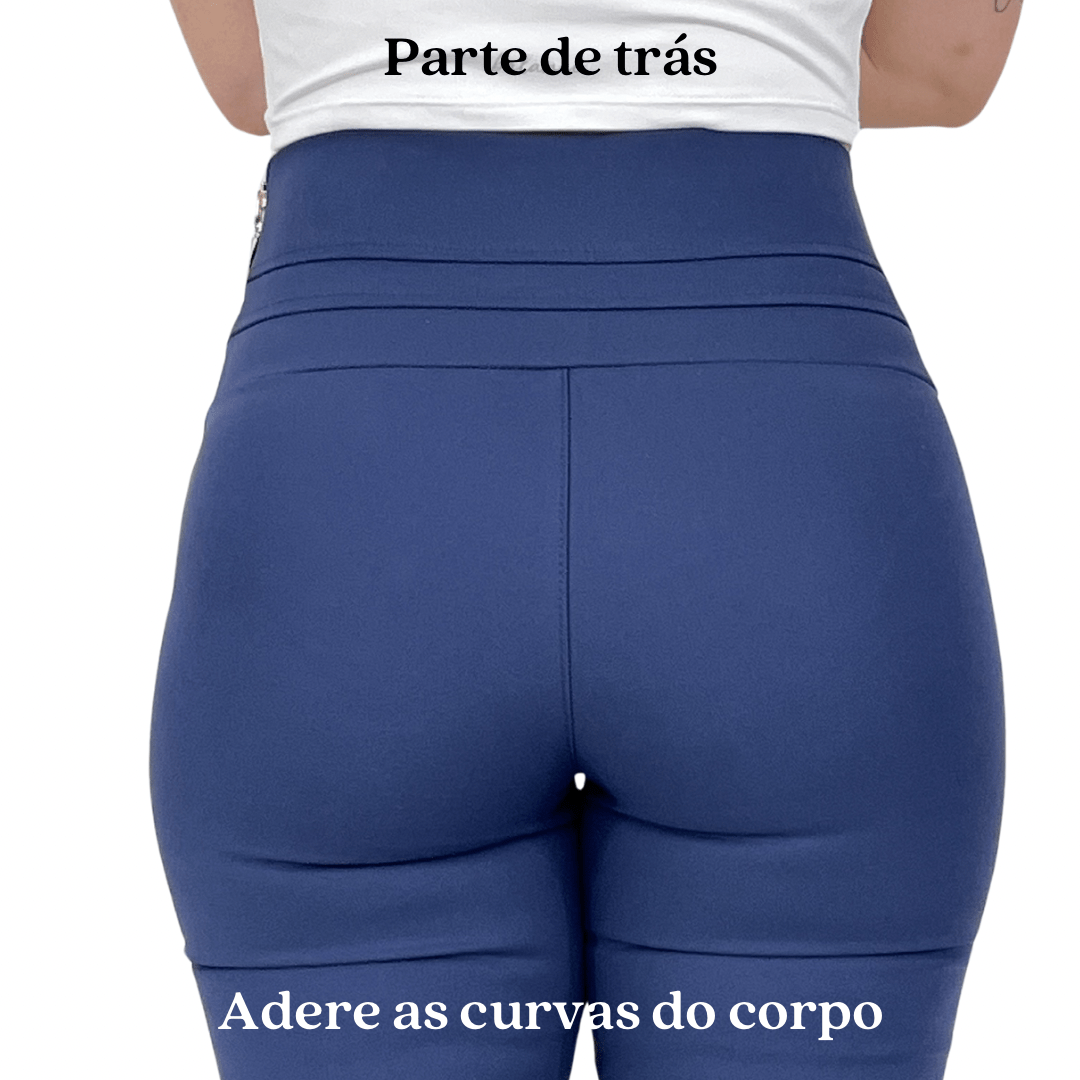 Calça Flare Cintura Alta