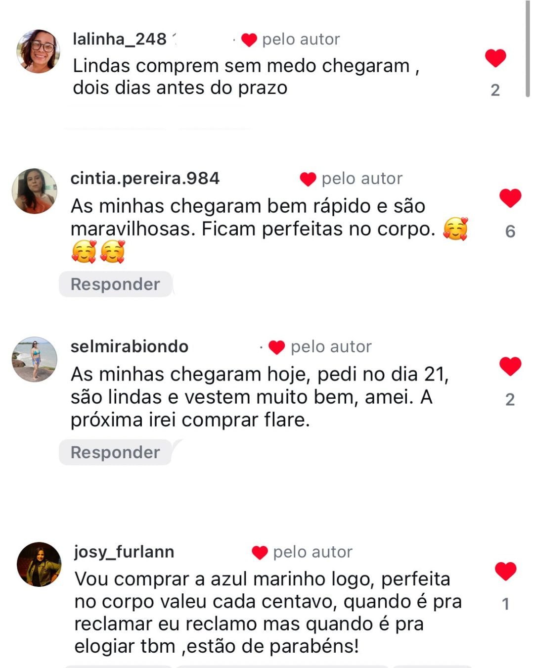 Depoimentos