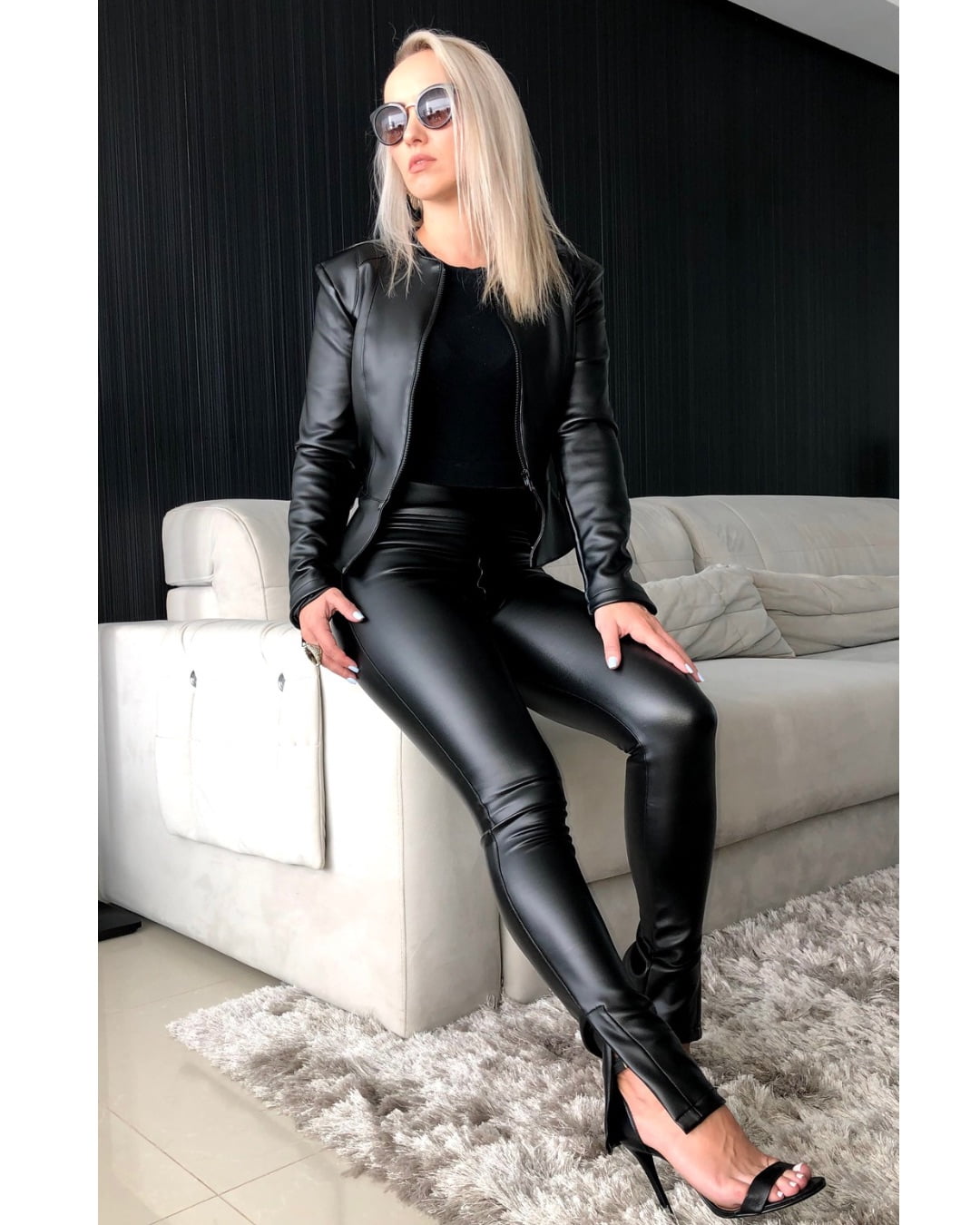 Calça Skinny Cós Triplo Neoprene