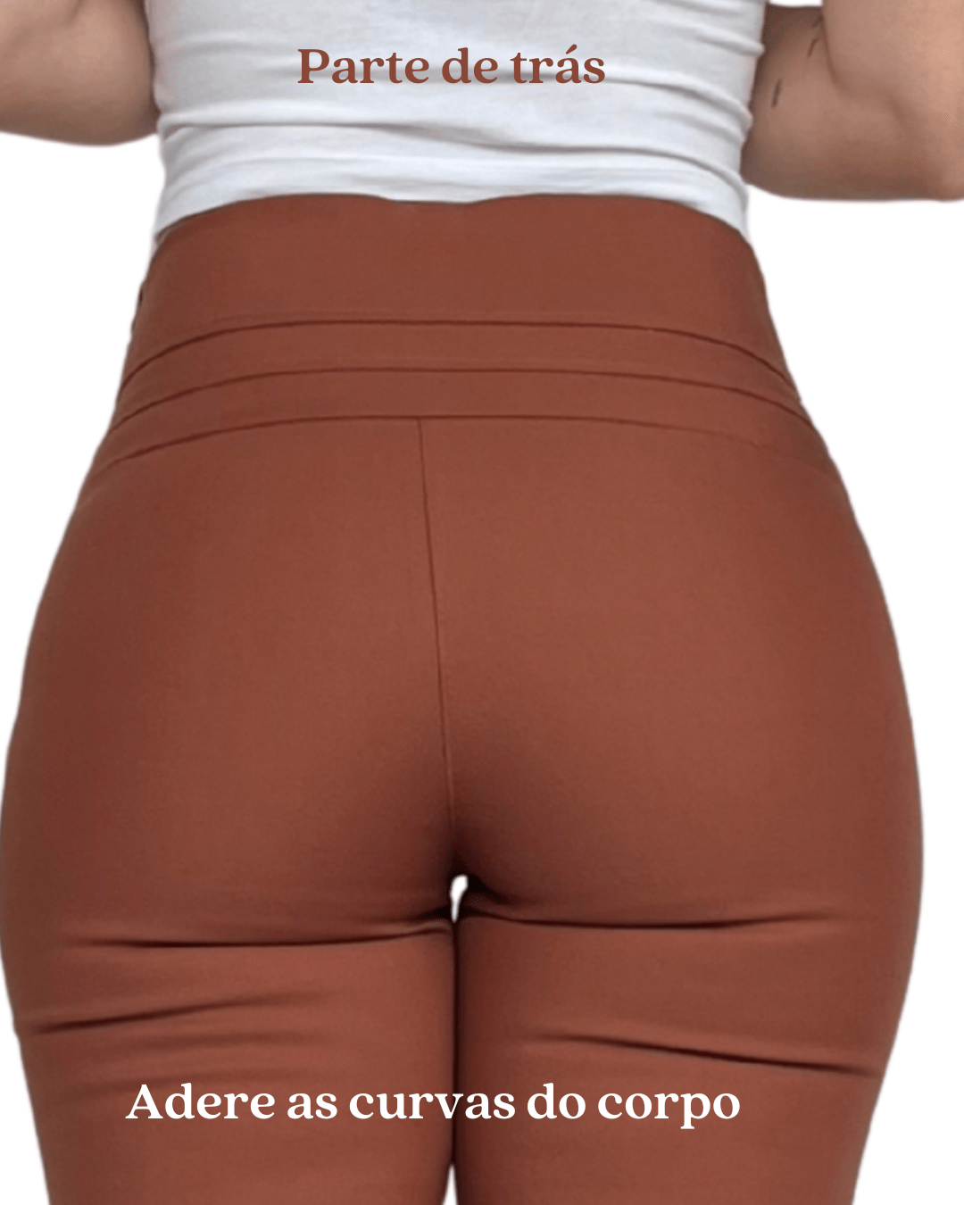 Calça Flare Cintura Alta