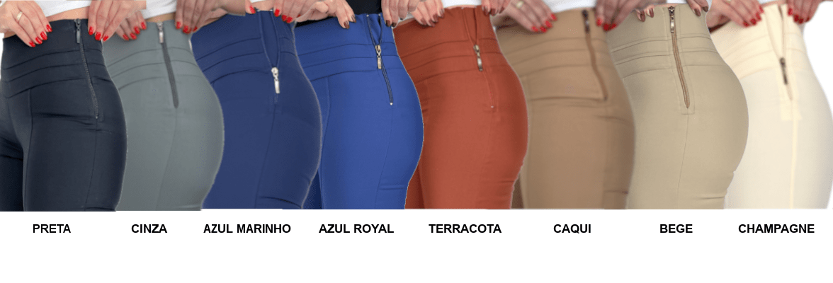 Calça Flare Cintura Alta