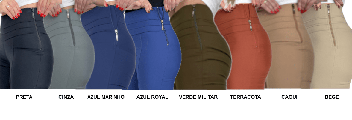 Calça Flare Cintura Alta