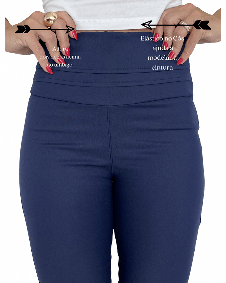 Calça Skinny Cintura Alta