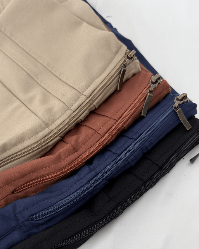 Calça Skinny Cintura Alta Bege