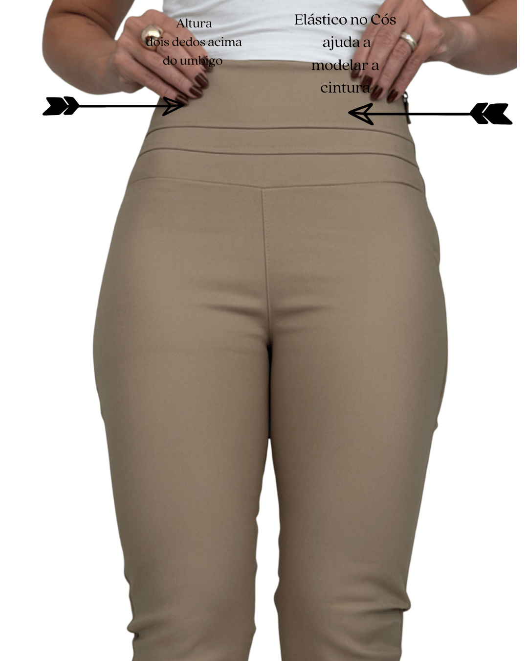 Calça Skinny Cintura Alta