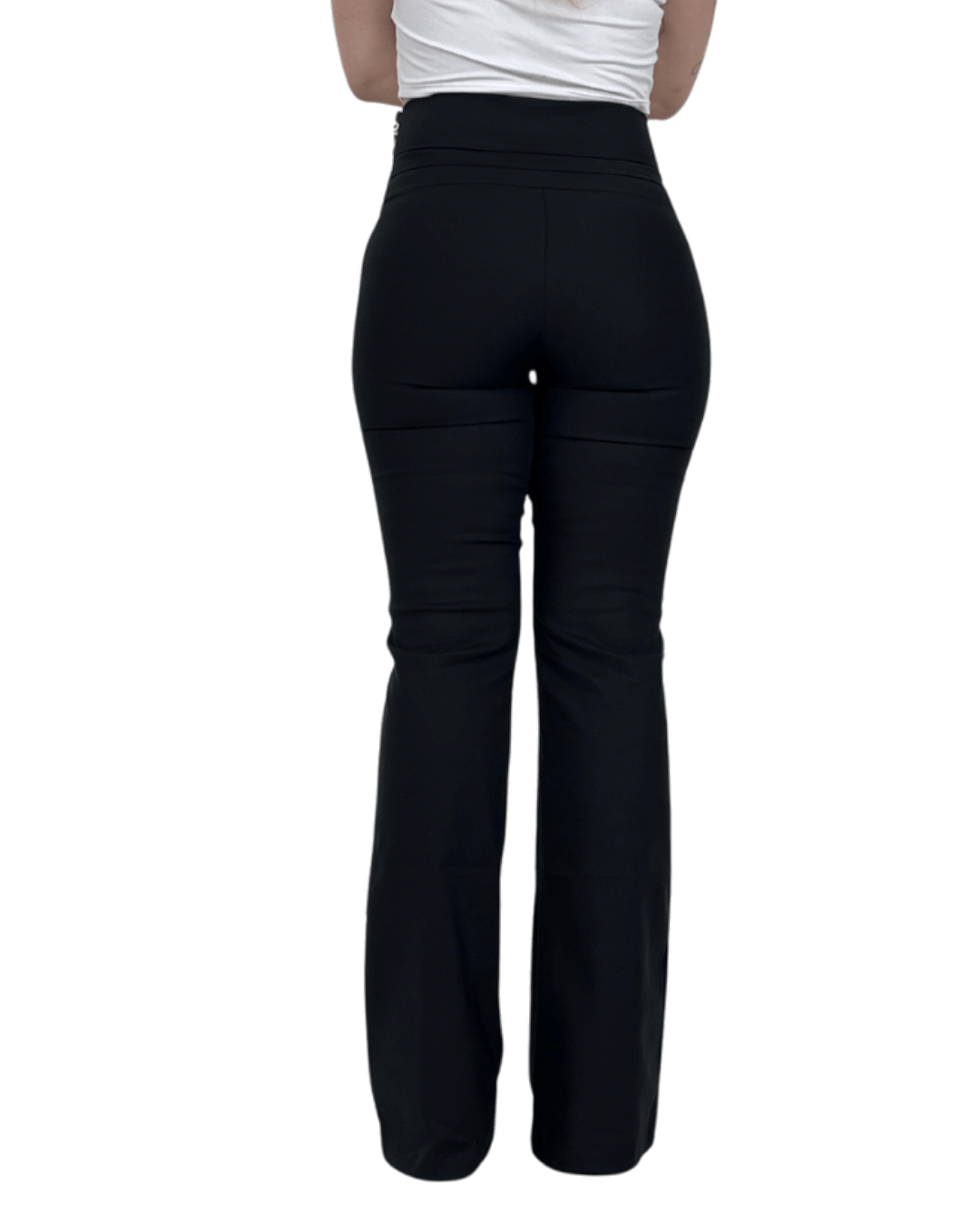 Calça Legging Feminina Flare Cintura Alta - Bootcut Yoga E Dia A Dia