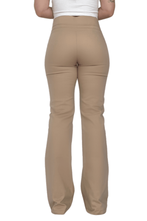 Calça Flare Cintura Alta BEGE