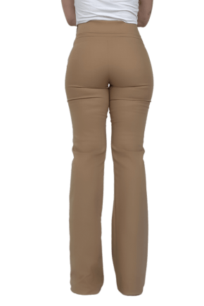 Calça Flare Cintura Alta CAQUI