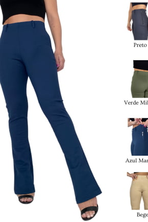 Calça MINI FLARE com Elastano