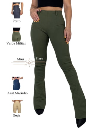 Calça MINI FLARE com Elastano