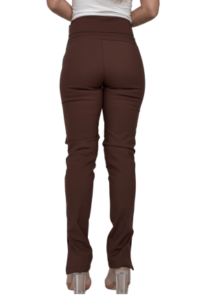 Calça Skinny Cintura Alta MARROM