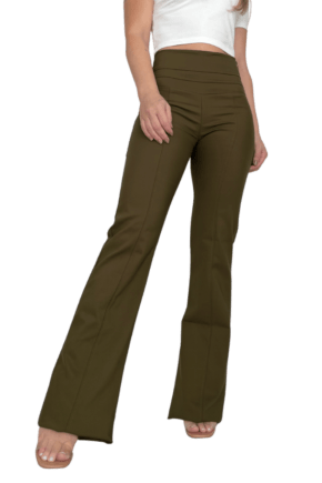 KIT COM 1 CALÇA FLARE CINTURA ALTA + 1 CALÇA SKINNY CINTURA ALTA