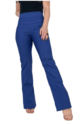 KIT COM 1 CALÇA FLARE CINTURA ALTA + 1 CALÇA SKINNY CINTURA ALTA