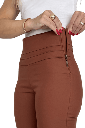 KIT COM 2 CALÇAS SKINNY CINTURA ALTA